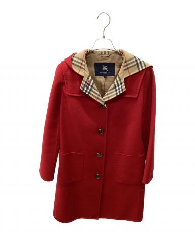 ◾︎希少サイズ◾︎ バーバリーロンドン ナポレオンコート カシミヤ混 ブラック 48 ◾︎希少サイズ◾︎ バーバリーロンドン ナポレオンコート カシミヤ混