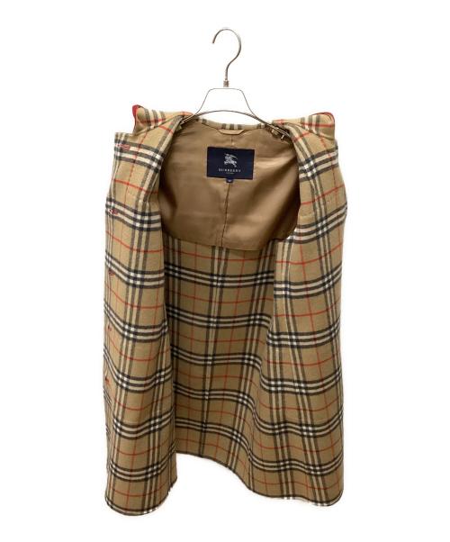 BURBERRY LONDON（バーバリーロンドン）BURBERRY LONDON (バーバリーロンドン) カシミヤ混コート レッド サイズ:40の古着・服飾アイテム