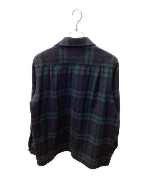 S2W8（サウスツーウエストエイト）S2W8 (サウスツーウエストエイト) 旧タグ 6ポケットチェックネルシャツ グリーン サイズ:Ｍの古着・服飾アイテム