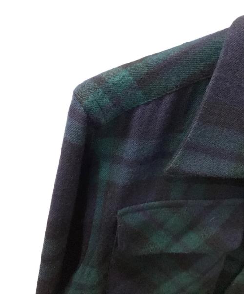 S2W8（サウスツーウエストエイト）S2W8 (サウスツーウエストエイト) 旧タグ 6ポケットチェックネルシャツ グリーン サイズ:Ｍの古着・服飾アイテム