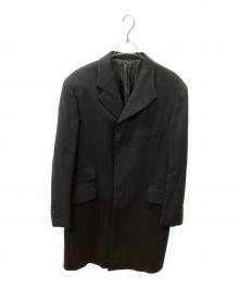 HERMES（エルメス）の古着「ステンカラーコート」｜グレー