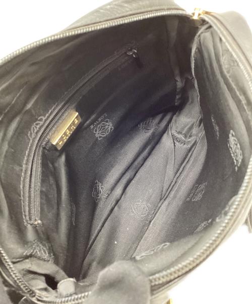 LOEWE（ロエベ）LOEWE (ロエベ) OLD LOEWE　ショルダーバッグ ブラックの古着・服飾アイテム