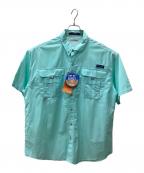 Columbiaコロンビア）の古着「Columbia BAHAMA 半袖シャツ」｜スカイブルー