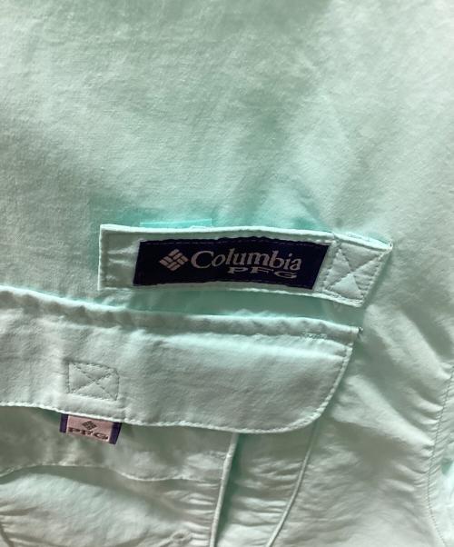 Columbia（コロンビア）Columbia (コロンビア) Columbia BAHAMA 半袖シャツ スカイブルー サイズ:L 未使用品の古着・服飾アイテム