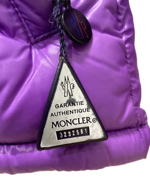 MONCLER（モンクレール）MONCLER (モンクレール) 00's CLAIRE ダウンジャケット ラベンダーの古着・服飾アイテム