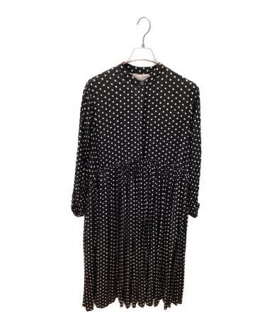 中古・古着通販】BEARDSLEY (ビアズリー) ドットギャザーワンピース