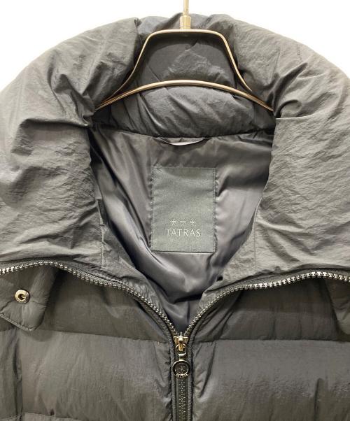 TATRAS（タトラス）TATRAS (タトラス) POLITEAMA ダウンコート ブラック サイズ:3の古着・服飾アイテム