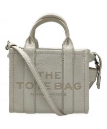 MARC JACOBS（マークジェイコブズ）の古着「THE LEATHER TOTE」｜ホワイト