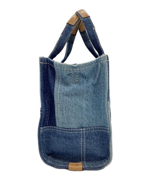 MARC JACOBS（マークジェイコブズ）MARC JACOBS (マークジェイコブズ) THE DENIM SMALL TOTE BAG インディゴの古着・服飾アイテム