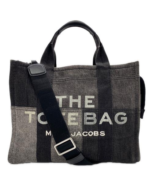 MARC JACOBS（マークジェイコブズ）MARC JACOBS (マークジェイコブズ) THE DENIM MEDIUM TOTE BAG ブラックの古着・服飾アイテム