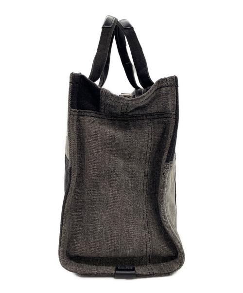 MARC JACOBS（マークジェイコブズ）MARC JACOBS (マークジェイコブズ) THE DENIM MEDIUM TOTE BAG ブラックの古着・服飾アイテム