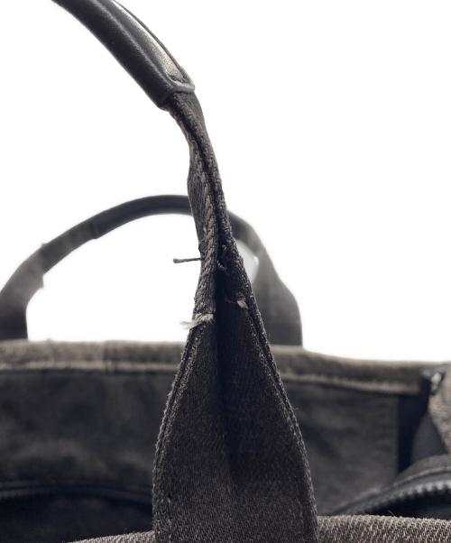 MARC JACOBS（マークジェイコブズ）MARC JACOBS (マークジェイコブズ) THE DENIM MEDIUM TOTE BAG ブラックの古着・服飾アイテム