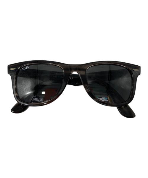 RAY-BAN（レイバン）RAY-BAN (レイバン) サングラス ストライプドグレーハバナ/ダークグレー サイズ:50□22の古着・服飾アイテム