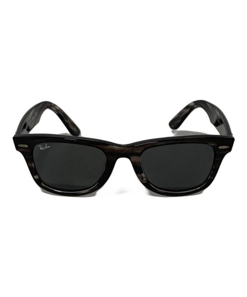 RAY-BAN（レイバン）RAY-BAN (レイバン) サングラス ストライプドグレーハバナ/ダークグレー サイズ:50□22の古着・服飾アイテム