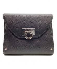 Salvatore Ferragamo（サルヴァトーレ フェラガモ）の古着「ガンチーニ」｜ブラック