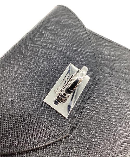 Salvatore Ferragamo（サルヴァトーレ フェラガモ）Salvatore Ferragamo (サルヴァトーレ フェラガモ) ガンチーニ ブラックの古着・服飾アイテム