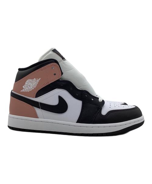 NIKE（ナイキ）NIKE (ナイキ) AIR JORDAN 1 MID WHITE/BLACK/PINK サイズ:27.5cmの古着・服飾アイテム