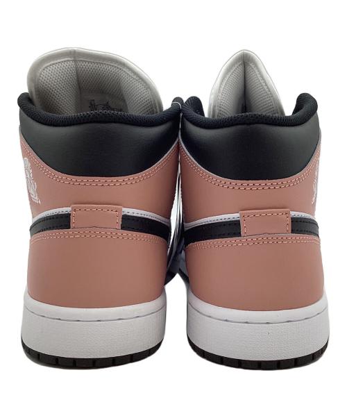 NIKE（ナイキ）NIKE (ナイキ) AIR JORDAN 1 MID WHITE/BLACK/PINK サイズ:27.5cmの古着・服飾アイテム