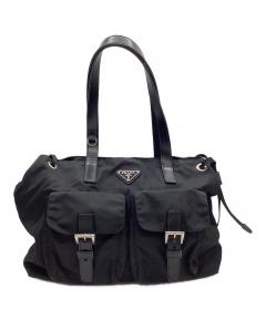 中古・古着通販】PRADA (プラダ) チェーンショルダー付きビジュー