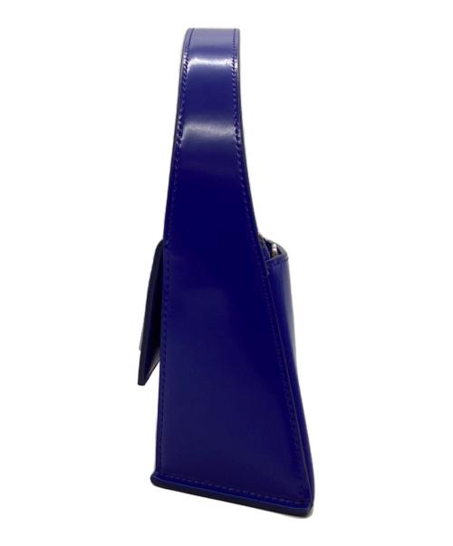 Ferragamo（フェラガモ）Ferragamo (フェラガモ) Geometric ショルダーバッグ ブルーの古着・服飾アイテム