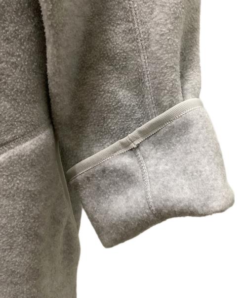 DANTON（ダントン）DANTON (ダントン) Vネックフリースロングジャケット グレー サイズ:36の古着・服飾アイテム