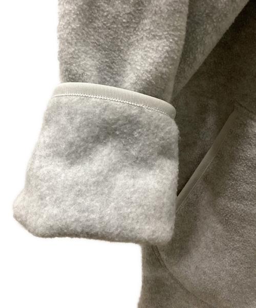 DANTON（ダントン）DANTON (ダントン) Vネックフリースロングジャケット グレー サイズ:36の古着・服飾アイテム