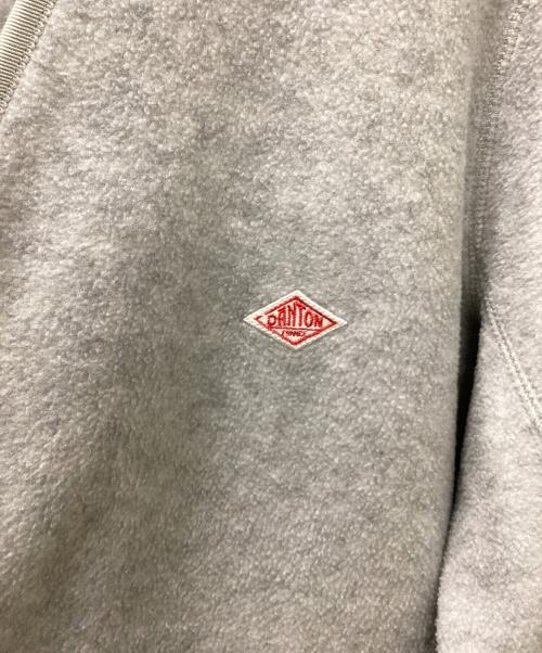 DANTON（ダントン）DANTON (ダントン) Vネックフリースロングジャケット グレー サイズ:36の古着・服飾アイテム
