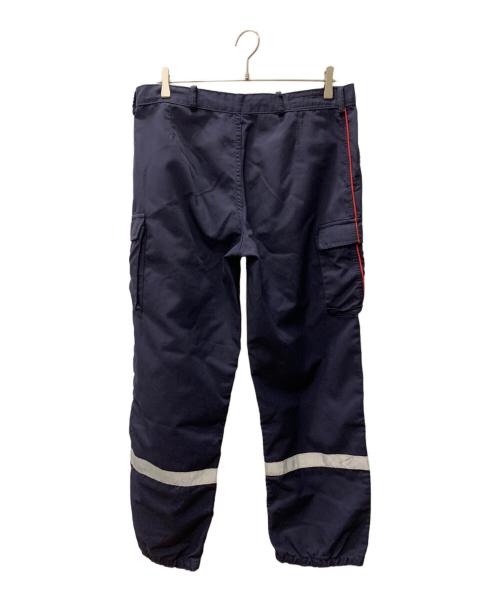 KERMEL（ケルメル）KERMEL (ケルメル) FRENCH MILITARY FIREMAN PANTS ネイビー サイズ:92の古着・服飾アイテム