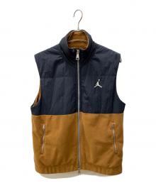 JORDAN（ジョーダン）の古着「エッセンシャル ベスト ライトブリティッシュタン」｜ブラック×ブラウン