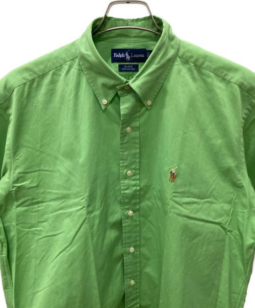 POLO RALPH LAUREN（ポロ・ラルフローレン）POLO RALPH LAUREN (ポロ・ラルフローレン) 半袖シャツ グリーン サイズ:Lの古着・服飾アイテム
