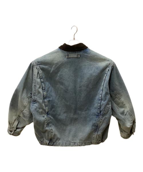 NAUTICA（ノーティカ）NAUTICA (ノーティカ) ダメージ加工デニムジャケット インディゴ サイズ:XLの古着・服飾アイテム