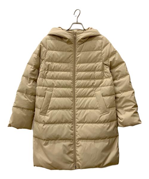 UNTITLED（アンタイトル）UNTITLED (アンタイトル) ダウンコート ベージュ サイズ:Mの古着・服飾アイテム