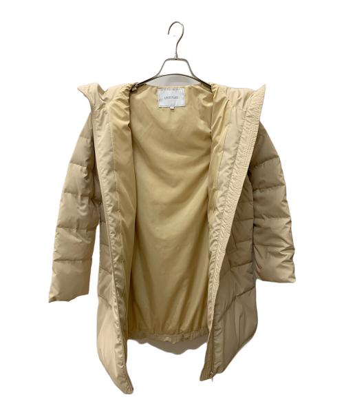 UNTITLED（アンタイトル）UNTITLED (アンタイトル) ダウンコート ベージュ サイズ:Mの古着・服飾アイテム