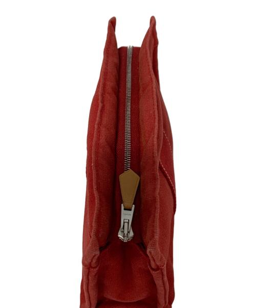 HERMES（エルメス）HERMES (エルメス) ポーチ レッドの古着・服飾アイテム