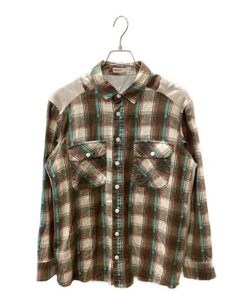 Ne-net by Issey Miyake（ネネットバイイッセイミヤケ）Ne-net by Issey Miyake (ネネットバイイッセイミヤケ) デコンストラクト スウェットシャツ ベージュ サイズ:2の古着・服飾アイテム