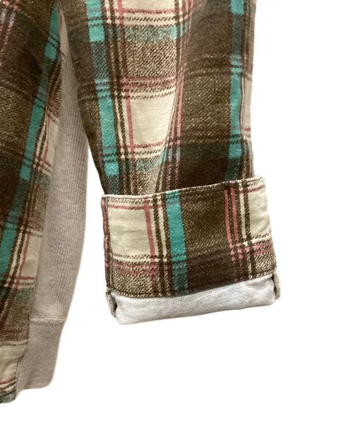 Ne-net by Issey Miyake（ネネットバイイッセイミヤケ）Ne-net by Issey Miyake (ネネットバイイッセイミヤケ) デコンストラクト スウェットシャツ ベージュ サイズ:2の古着・服飾アイテム