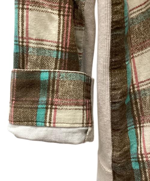 Ne-net by Issey Miyake（ネネットバイイッセイミヤケ）Ne-net by Issey Miyake (ネネットバイイッセイミヤケ) デコンストラクト スウェットシャツ ベージュ サイズ:2の古着・服飾アイテム