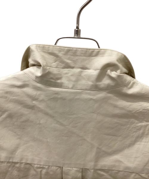 RYO TAKASHIMA（リョウタカシマ）RYO TAKASHIMA (リョウタカシマ) Oversize standcollar slit shirt ベージュ サイズ:Lの古着・服飾アイテム