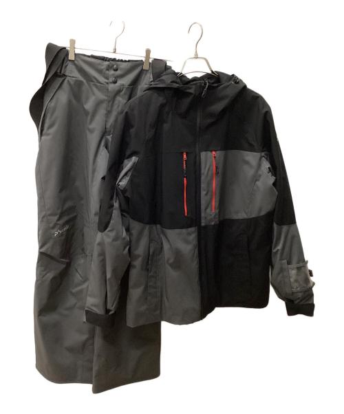 PHENIX（フェニックス）PHENIX (フェニックス) Mixed Snow Work Two-Piece グレー×ブラック サイズ:Lの古着・服飾アイテム
