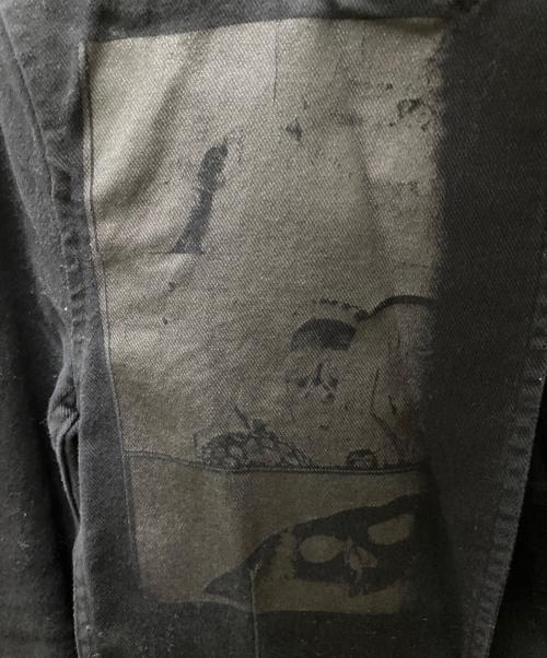 hysterics（ヒステリックス）hysterics (ヒステリックス) skull print jacket ブラック サイズ:Freeの古着・服飾アイテム