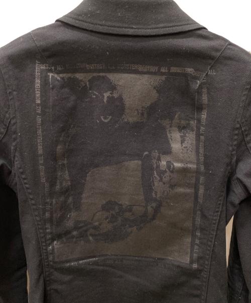 hysterics（ヒステリックス）hysterics (ヒステリックス) skull print jacket ブラック サイズ:Freeの古着・服飾アイテム
