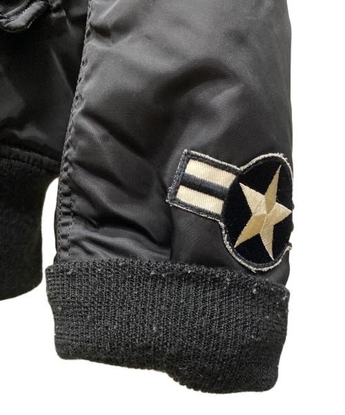 AVIREX（アヴィレックス）AVIREX (アヴィレックス) MA-1ジャケット ブラック サイズ:Lの古着・服飾アイテム