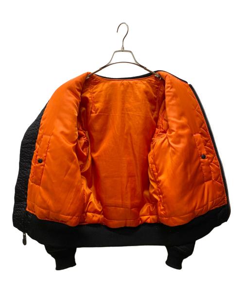 AVIREX（アヴィレックス）AVIREX (アヴィレックス) MA-1ジャケット ブラック サイズ:Lの古着・服飾アイテム