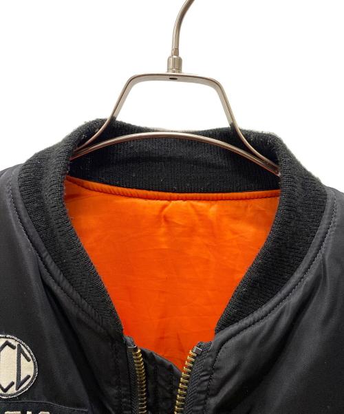 AVIREX（アヴィレックス）AVIREX (アヴィレックス) MA-1ジャケット ブラック サイズ:Lの古着・服飾アイテム