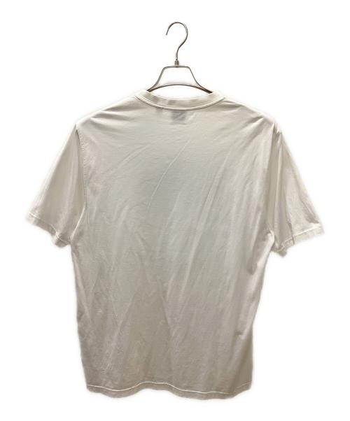 BURBERRY LONDON（バーバリーロンドン）BURBERRY LONDON (バーバリーロンドン) LOGO GRAPHIC COTTON T-SHIRT ホワイト サイズ:Mの古着・服飾アイテム