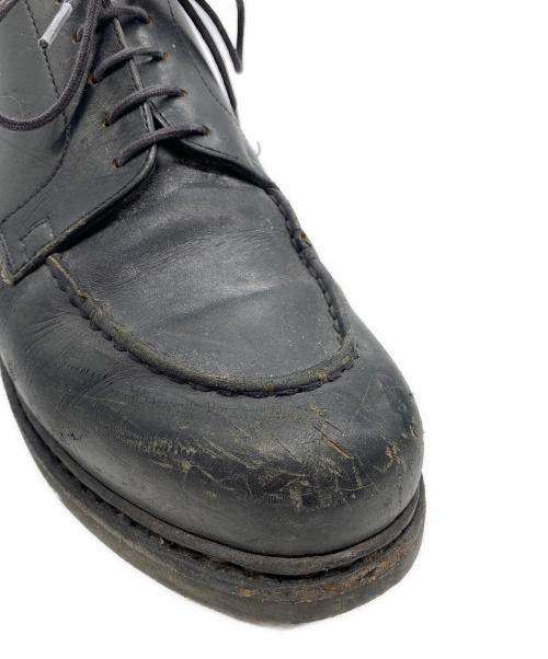 PARABOOT（パラブーツ）PARABOOT (パラブーツ) Uチップシューズ ブラック サイズ:25.5cmの古着・服飾アイテム