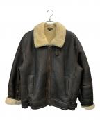 FRONT LINEフロントライン）の古着「B-3ムートンジャケット」｜ブラウン