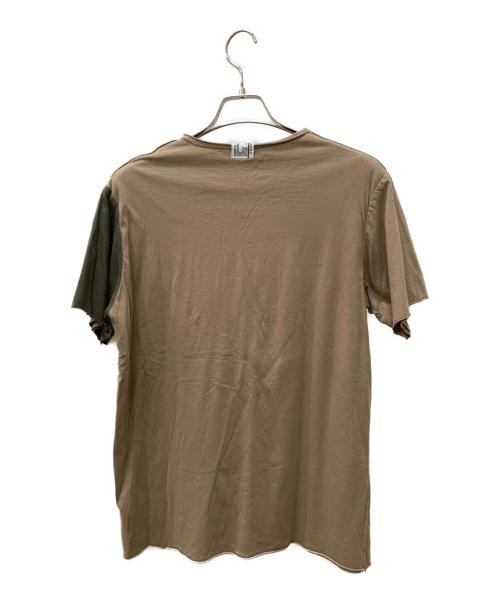 NEXUSVII（ネクサスセブン）NEXUSVII (ネクサスセブン) W-FACE T-SHIRTS カーキ サイズ:48の古着・服飾アイテム