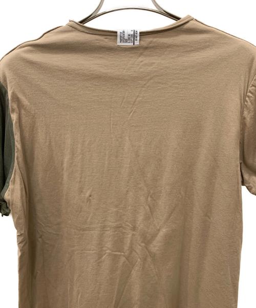 NEXUSVII（ネクサスセブン）NEXUSVII (ネクサスセブン) W-FACE T-SHIRTS カーキ サイズ:48の古着・服飾アイテム
