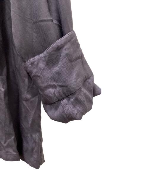 NOMA t.d.（ノーマティーディー）NOMA t.d. (ノーマティーディー) パームツリーエンブロイダリーシャツ ラベンダー サイズ:3の古着・服飾アイテム